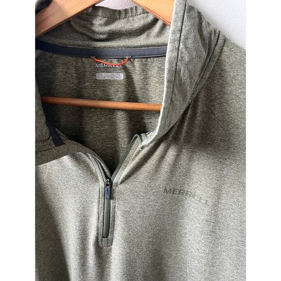 Merrell 1/4 zip men's size XL - Picture 2 of 3